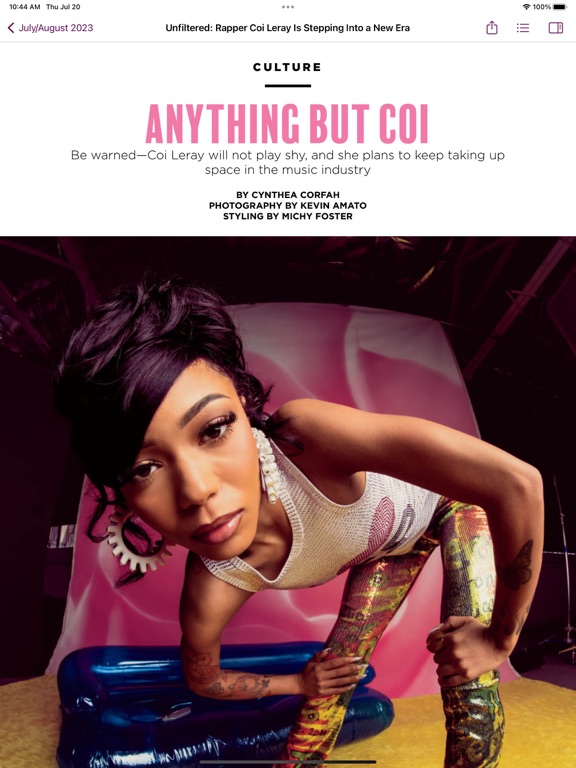 Essence Magazine screenshot 2