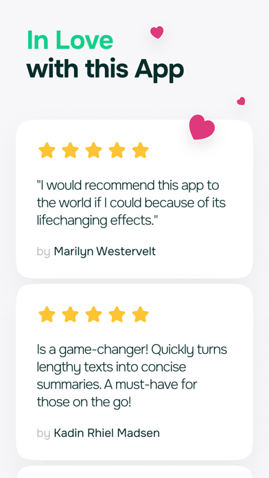 Essence - Text Summary screenshot 1
