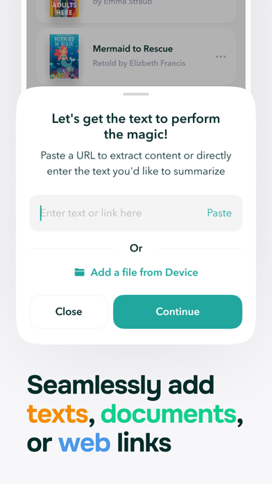 Essence - Text Summary screenshot 5