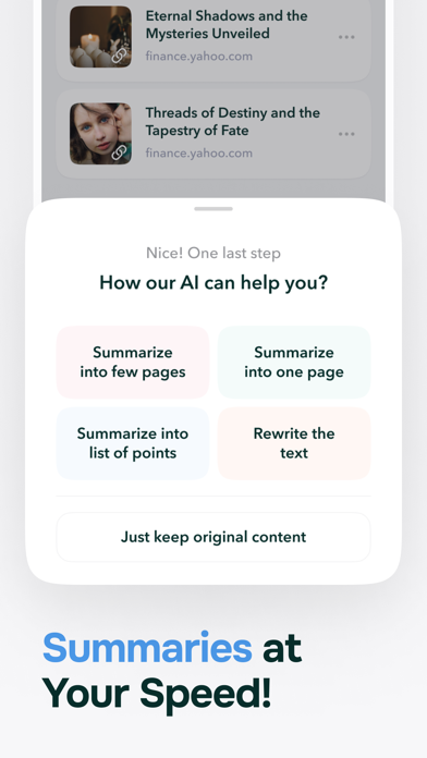 Essence - Text Summary screenshot 3