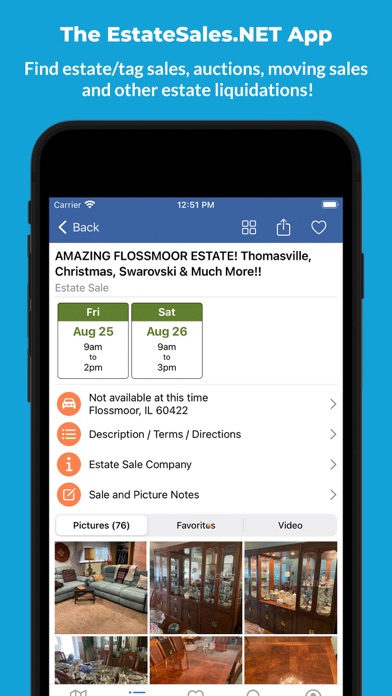 Estate Sales - EstateSales.NET screenshot 5
