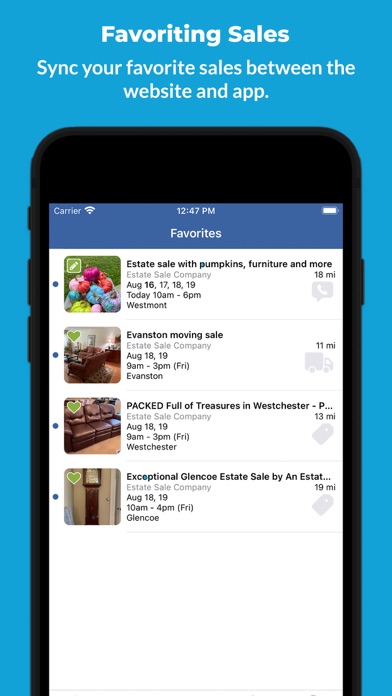 Estate Sales - EstateSales.NET screenshot 2