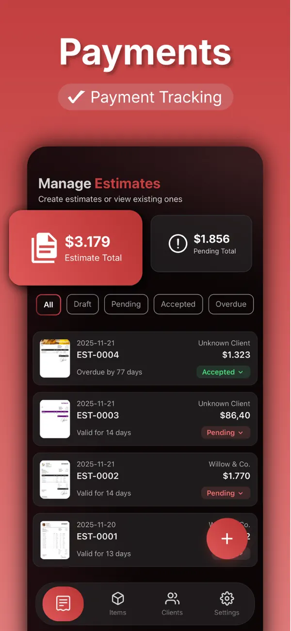 Estimate Maker - Business Cost screenshot 3