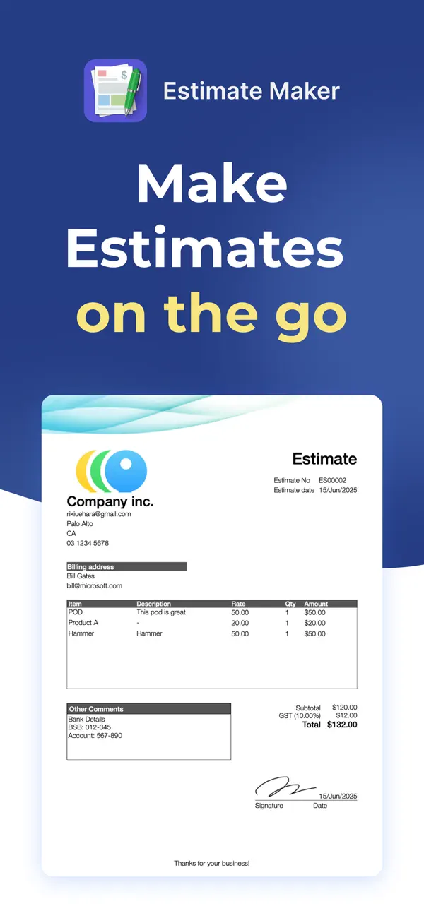 Estimate Maker, Contractor Pay screenshot 6