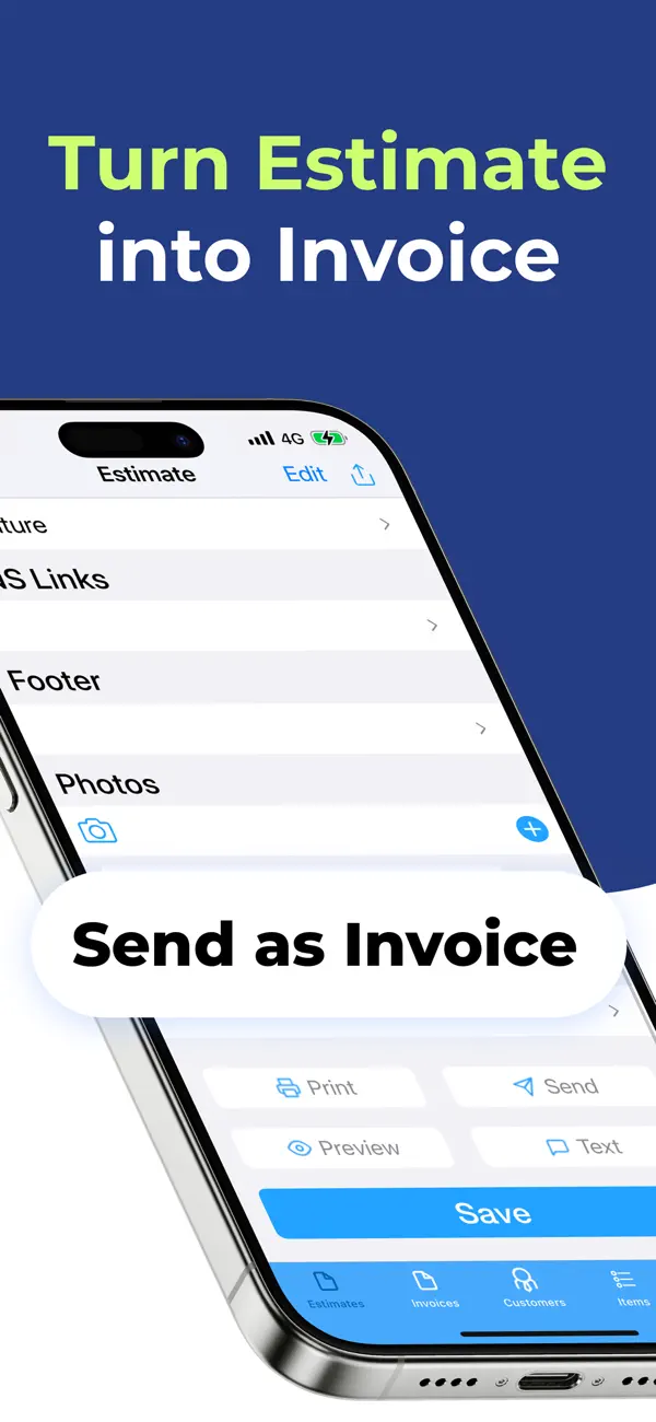 Estimate Maker Flex screenshot 1