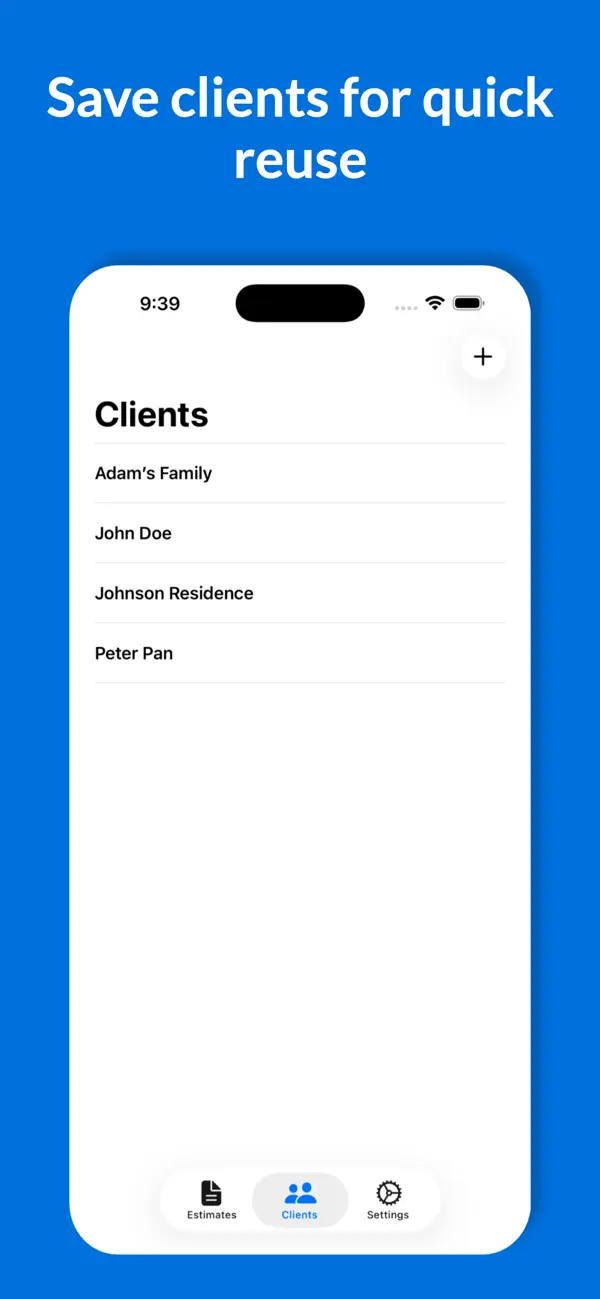 Estimate Maker+ screenshot 1