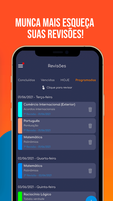 Estudaqui: seu Plano de Estudo screenshot 4