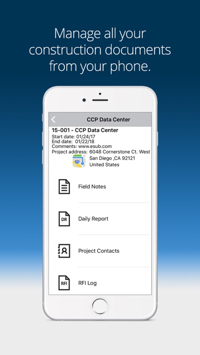 eSUB Field Works screenshot 1