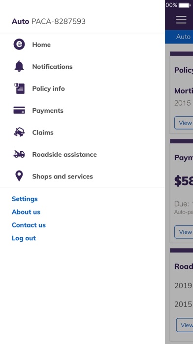 Esurance Mobile screenshot 1