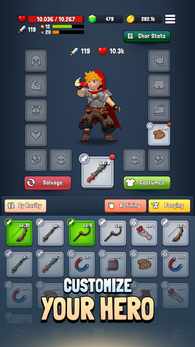 Eternal Hero: Action RPG screenshot 1