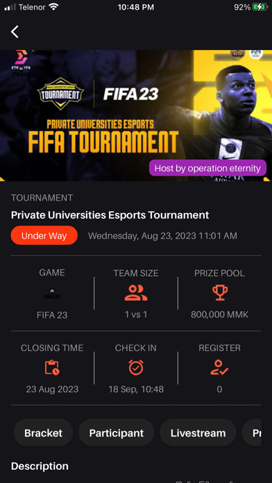 Eternity E-Sport MM screenshot 1