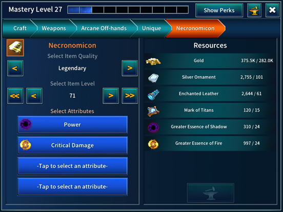 Eternium screenshot 1