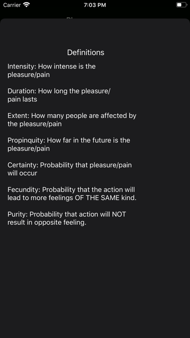 Ethics Calculator screenshot 1
