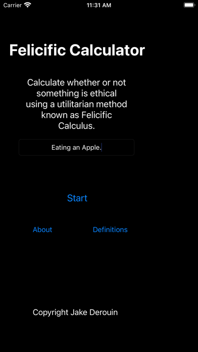 Ethics Calculator screenshot 5