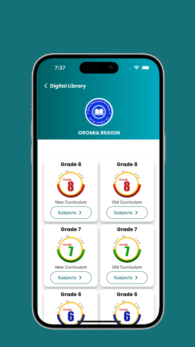 Ethio Digital Library screenshot 1