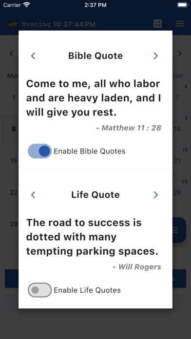 Ethiopian Calendar & Converter screenshot 2