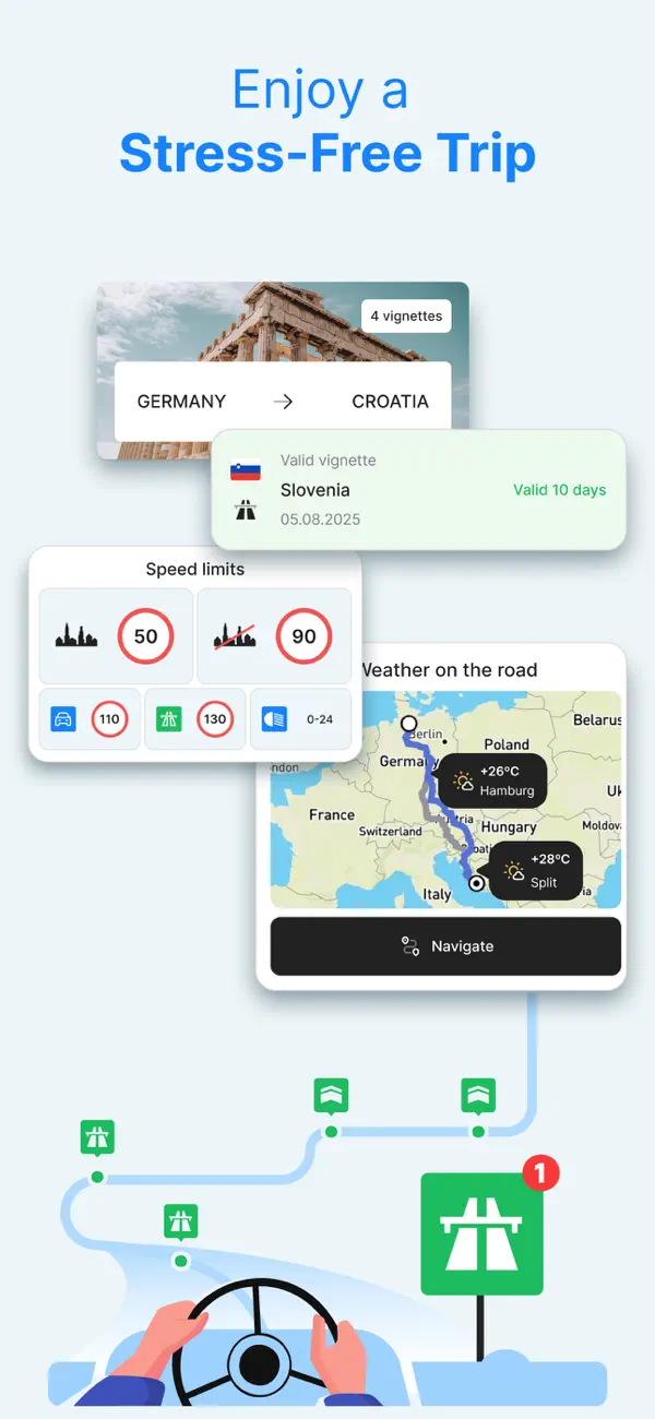 eTOLLs EU: Digital Vignettes screenshot 3