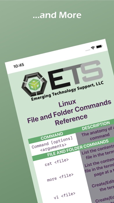 ETS RF Quick Reference screenshot 1