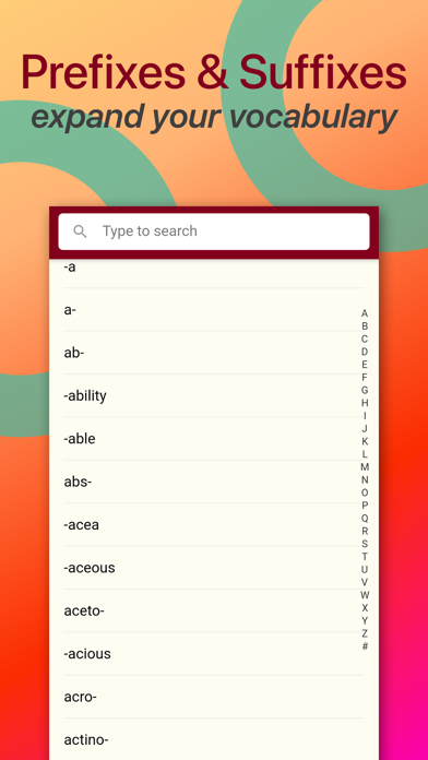Etymonline English Dictionary screenshot 2