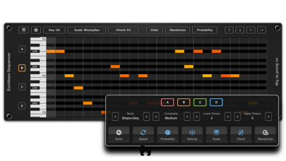 Euclidean AUv3 Sequencer screenshot 1