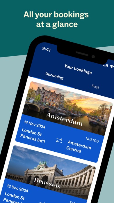 Eurostar: Train travel & Hotel screenshot 3