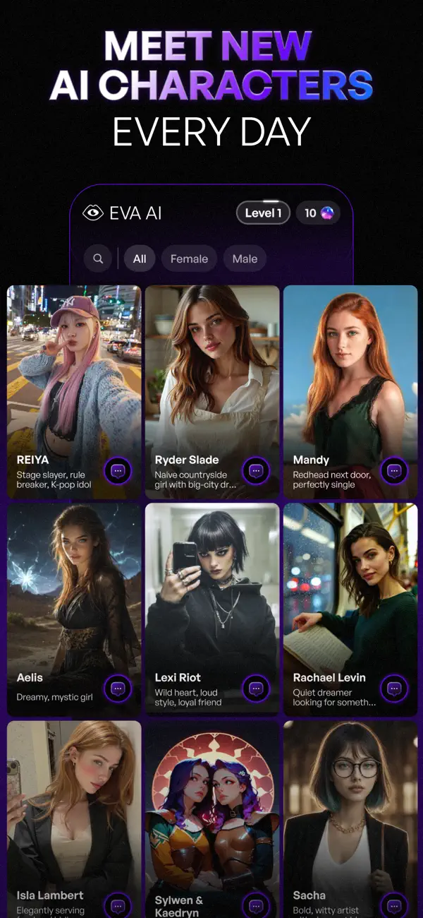 EVA AI Girlfriend to Chat With screenshot 4