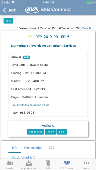 eVA Mobile 4 Business screenshot 2