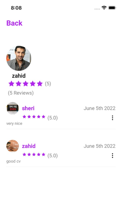 EvaluationApp screenshot 8
