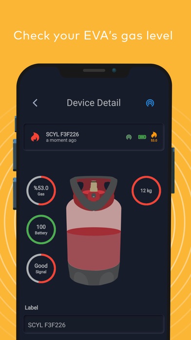 EvaSmartCylinder screenshot 3