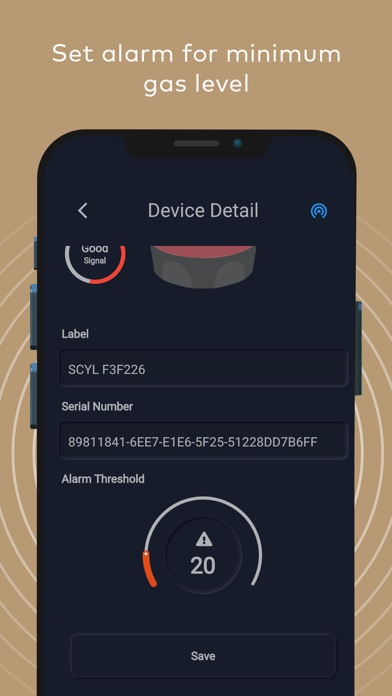 EvaSmartCylinder screenshot 1