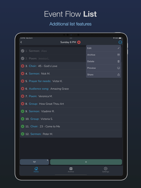 Event Flow Manager screenshot 7