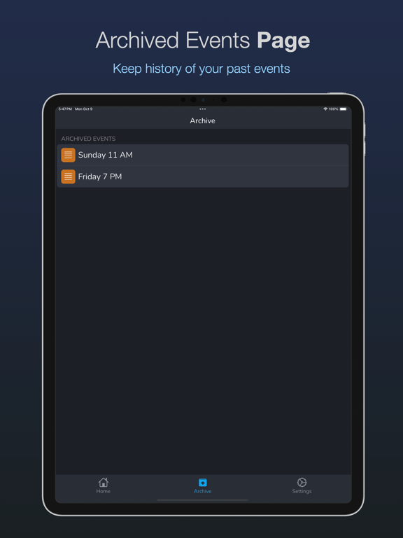 Event Flow Manager screenshot 5