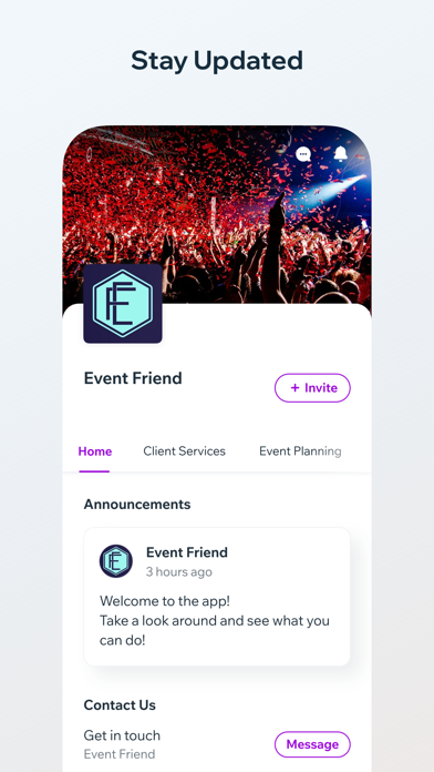 Event Friend screenshot 1
