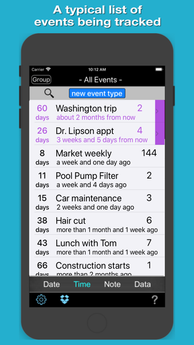Event  Logger 3.0 screenshot 10