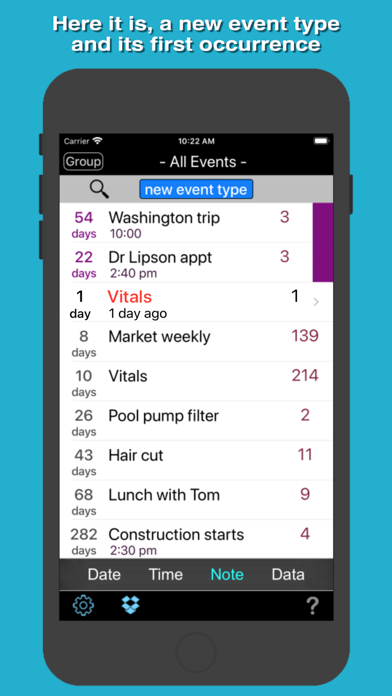 Event  Logger 3.0 screenshot 6