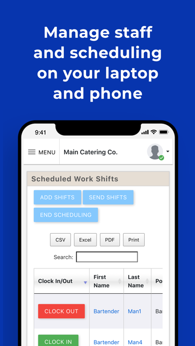 Event Staff App screenshot 2