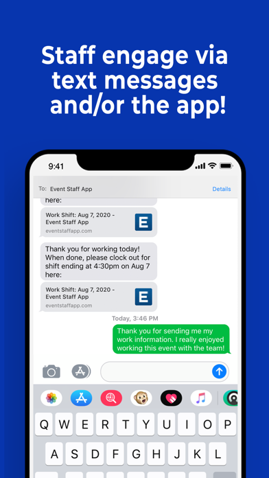 Event Staff App screenshot 3