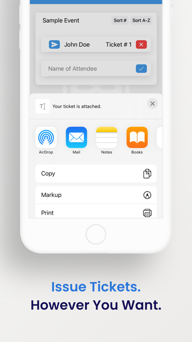 Event Ticket Hero: Create. Run screenshot 3