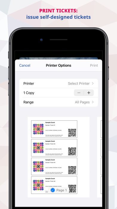 EventCode+ XQ QR Ticket System screenshot 2