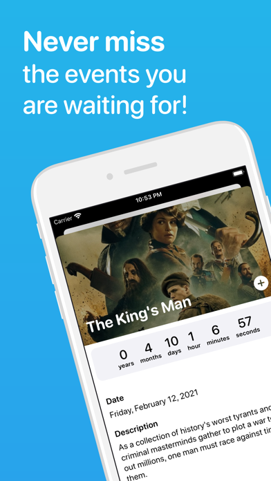 Eventime - Event Countdown screenshot 1