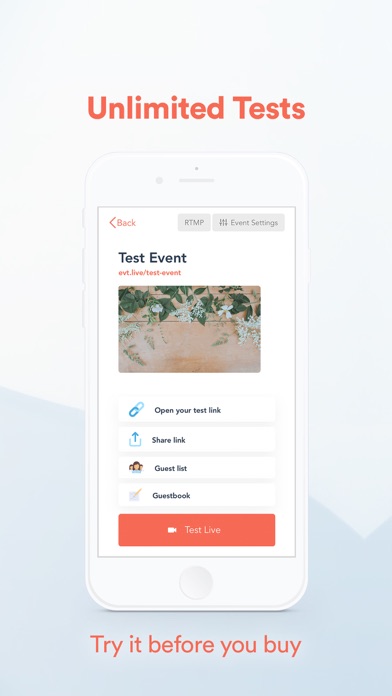 EventLive－Live Stream Event screenshot 5