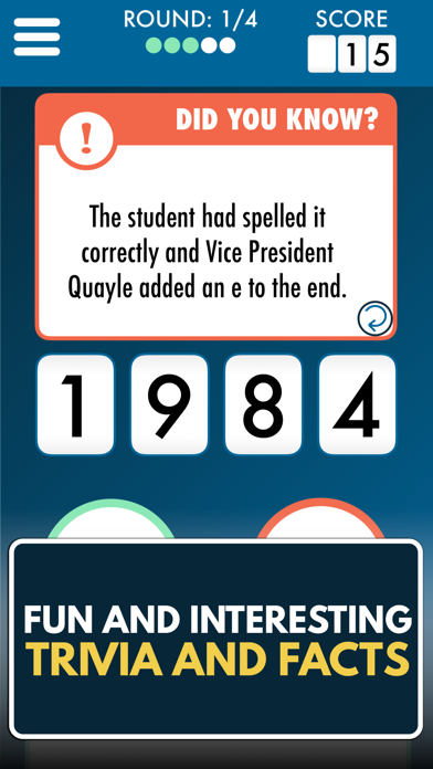 Eventology - History Trivia screenshot 1