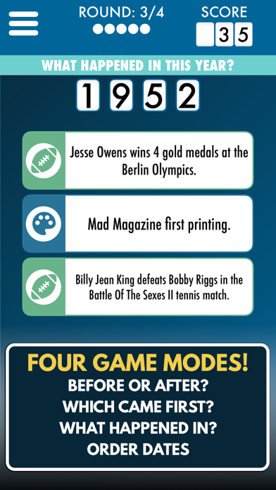 Eventology - History Trivia screenshot 3
