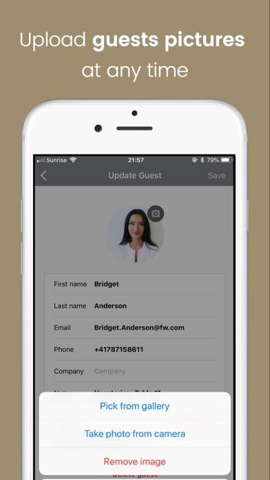 Eventor.app | Guest List screenshot 3