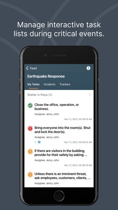 Everbridge screenshot 2