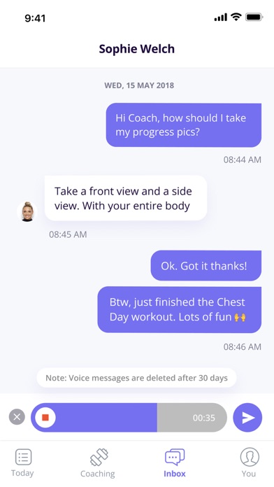 Everfit - Train smart screenshot 2