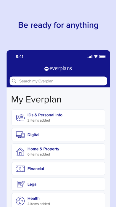 Everplans screenshot 6