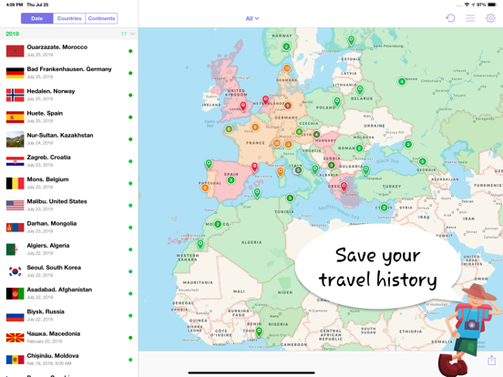EveryPlace - Where I've been? screenshot 10