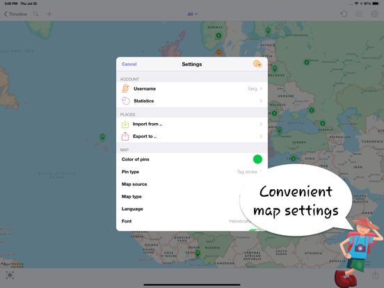 EveryPlace - Where I've been? screenshot 1