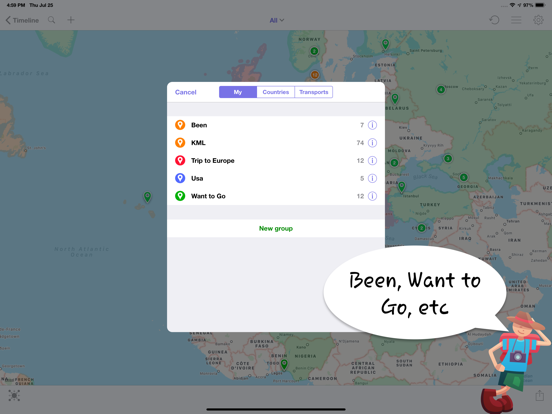 EveryPlace - Where I've been? screenshot 7